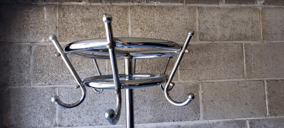 Image 1 of Perchero Tubax cromado independiente, modelo Art Déco