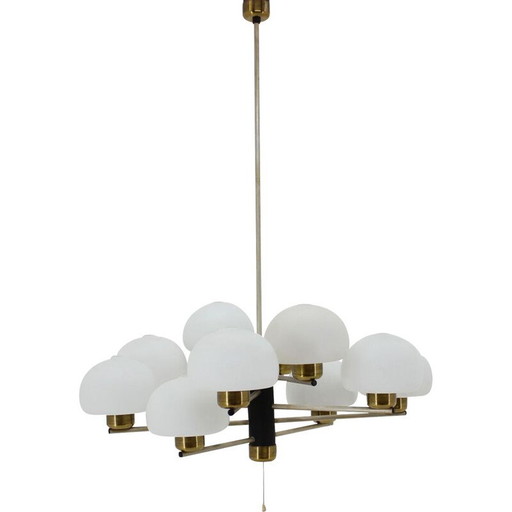 Lampadario vintage spoutnik, Italia 1960