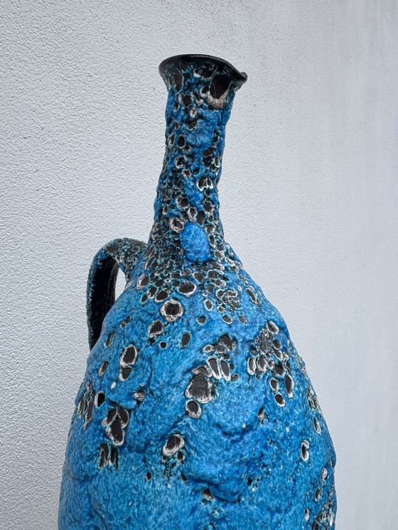 Image 1 of Brocca in ceramica con schiuma Vallauris, anni '60