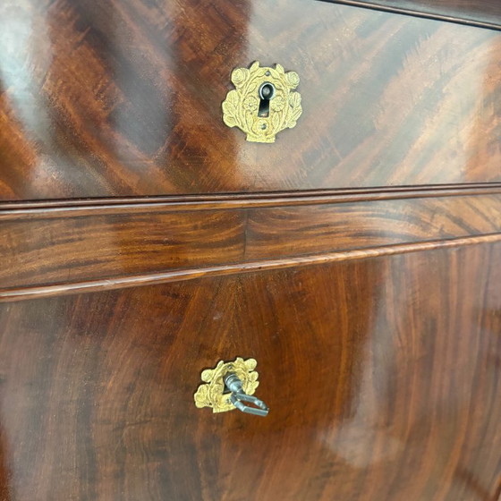Mahoniehouten en esdoornhouten secretair bureau – Kledingkasten, Wood (photo 7 of 9)