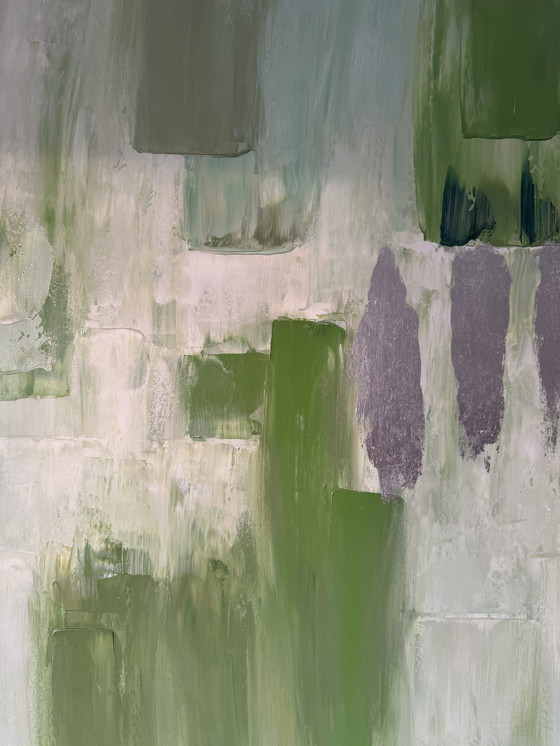 Image 1 of Abstract acrylic painting