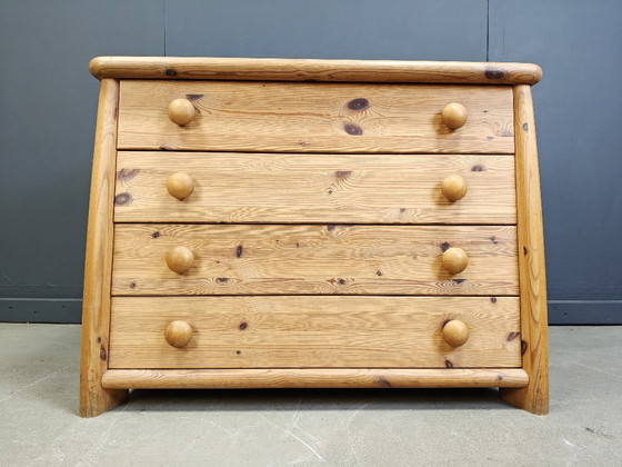 Image 1 of Cómoda escandinava de madera de pino, años 80