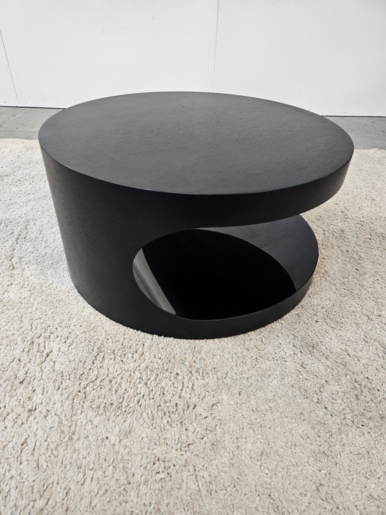 Image 1 of Minotti Lou Coffee Table / Side Table – Christophe Delcourt – Black