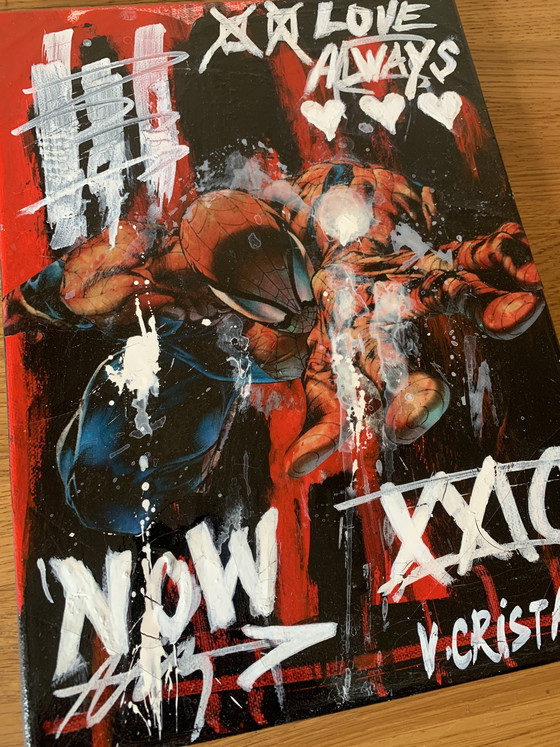 Image 1 of Véro Cristalli – ATRACÓN DE TRÁFICO (2024) – Obra original firmada – Técnica mixta – Con marco