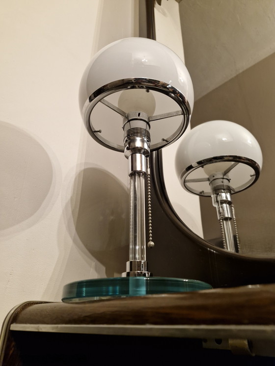 Image 1 of Rare! Lampe de table Bauhaus Valentino, Espaqne 1970