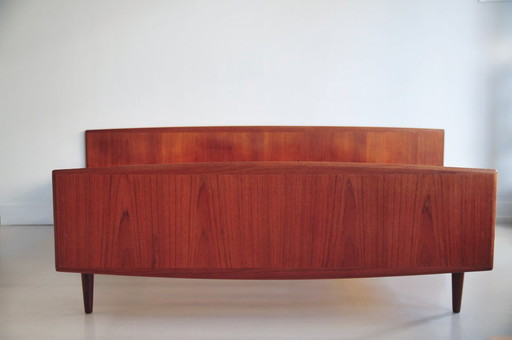 teak bed Sannemans Senge