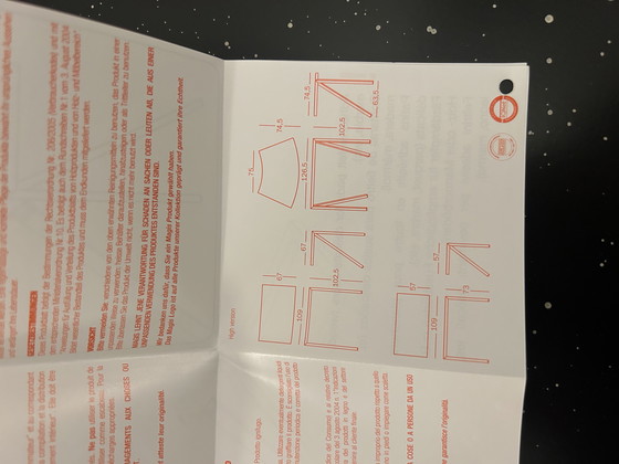 Image 1 of Magis hoge tafel Bureaurama High Table door Jerszy Seymour  