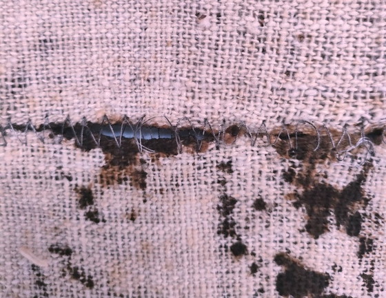 Image 1 of korhogo senoufo wandkleed vintage canvas