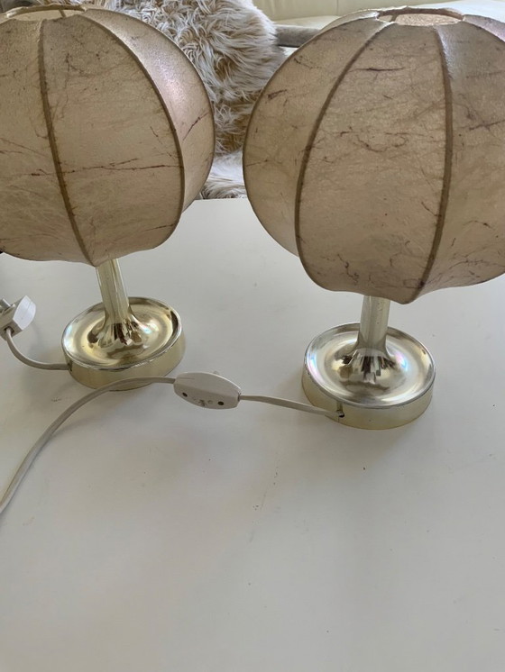 Image 1 of Deux lampes cocon en parfait état