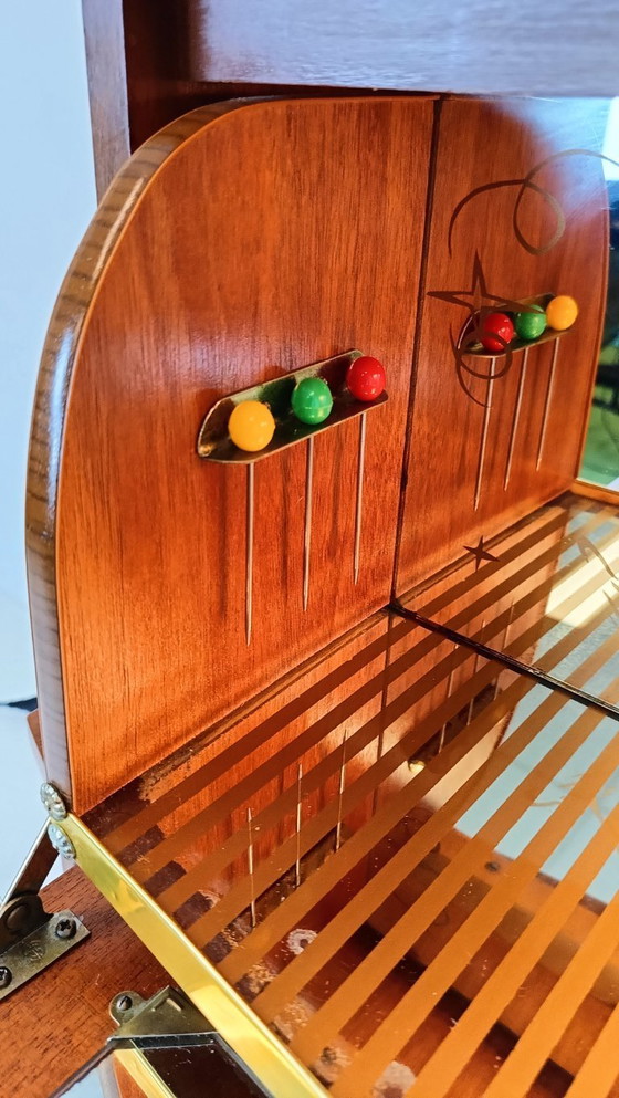 Image 1 of Cocktail bar vintage "Sureline" - Serlin & Sons, anni '50