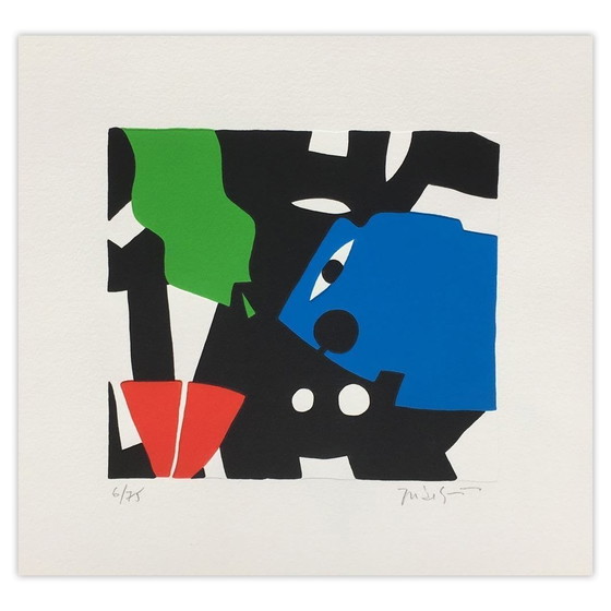 José DE GUIMARAES Signierter Siebdruck Mimésis II 2006 – Lithographien & Drucke, Paper (photo 2 of 5)