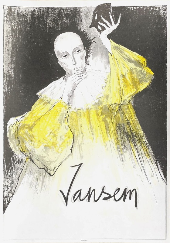 Image 1 of Jean JANSEM Expo 83 - Galerie Matignon (AVL) original poster 1983