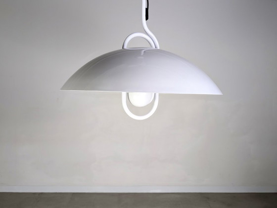 Image 1 of Lampada a sospensione originale Moon Dome Elio Martinelli Luce