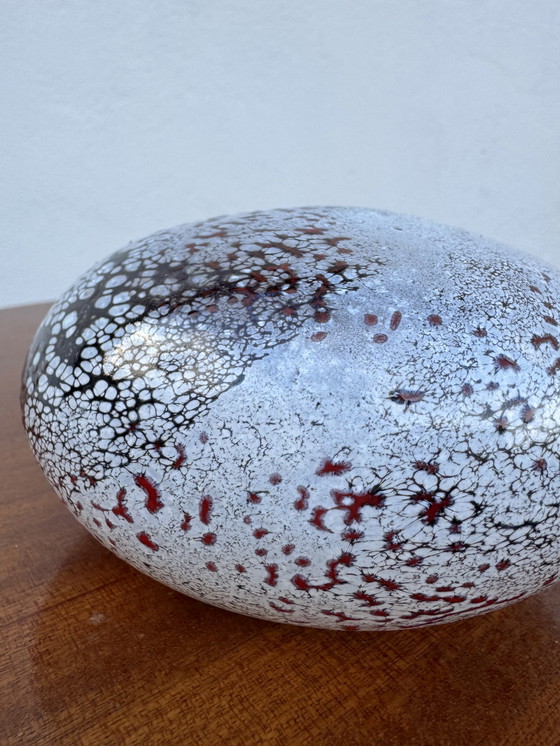 Image 1 of Antique blown glass paperweight