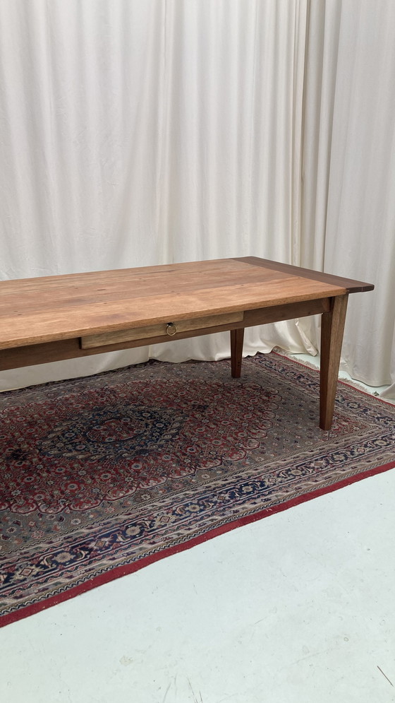 Image 1 of Grande table à manger en teck