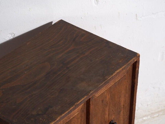 Antique Japanese cedar mizuya ko-dansu furniture, Meiji-Taishō period (c. ) #39 – Storage cabinet, Cast Iron (photo 12 of 40)