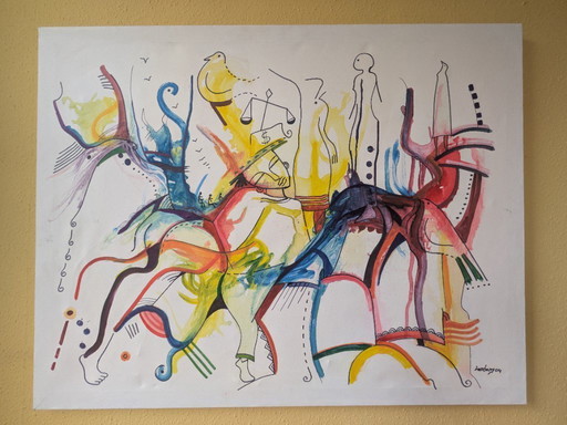 Beautiful African painting