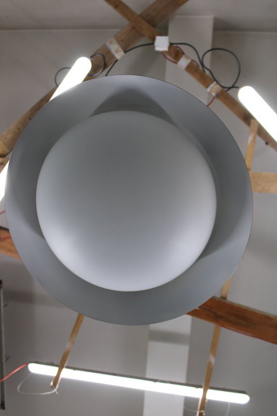 Image 1 of Lampada a sospensione UFO di Josef Hurka del 1950 per Napako, Cecoslovacchia