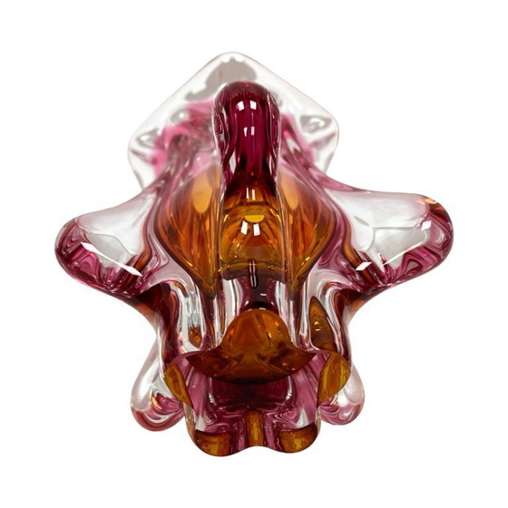 Image 1 of Vase "Tulip" by J. Hospodka, Chřibská Sklárna, Czechoslovakia 1960s