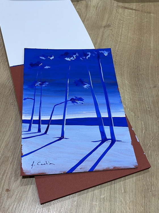 Gouache Sketch 21x15cm – Paintings & Drawings, Paper (photo 2 of 6)