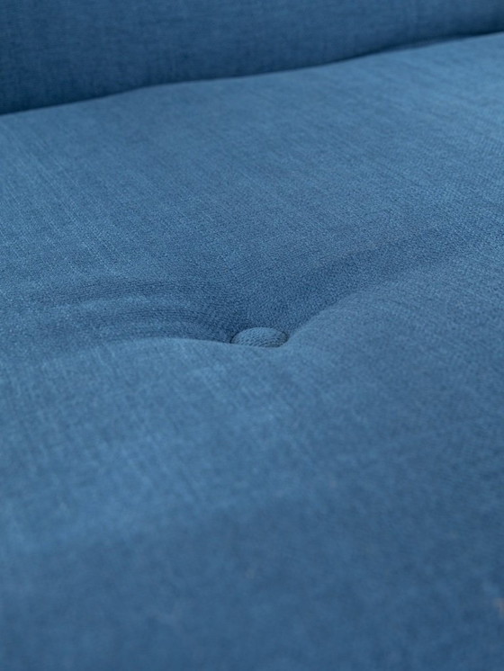 Image 1 of Flötotto-Sessel, 1970er Jahre, 2er-Set, blauer Bezug