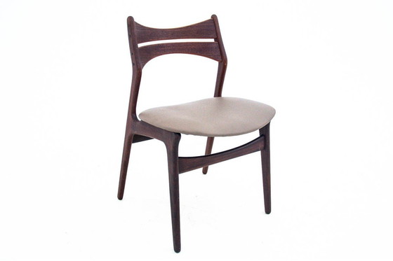 Image 1 of Stühle, dänisches Design, 1960er Jahre Design von Eric Buck.
