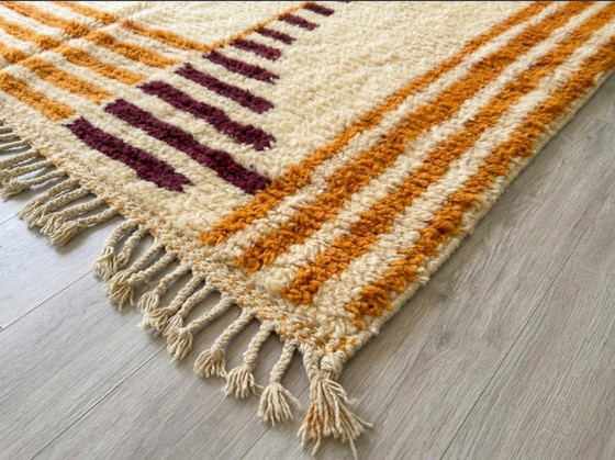Image 1 of Authentische, handgeknüpfte marokkanische Teppiche | Individuelle Designs & 100 % Naturwolle | 200 cm x 300 cm