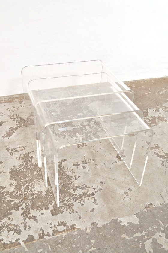 Image 1 of Set vintage in plexiglass Mimi, anni '70