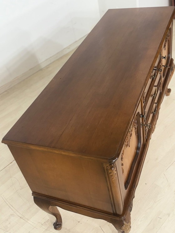 Image 1 of Chippendale Sideboard Commode Buffet Armoire de salon Vintage