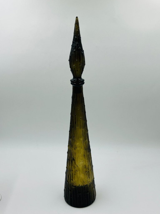 Große Vintage-Empoli-Genie-Flasche aus Italien