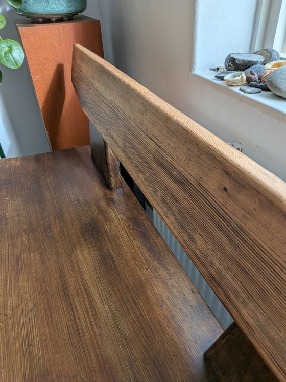 Image 1 of Minimalist mid-century bench by Jakob Kielland-Brandt