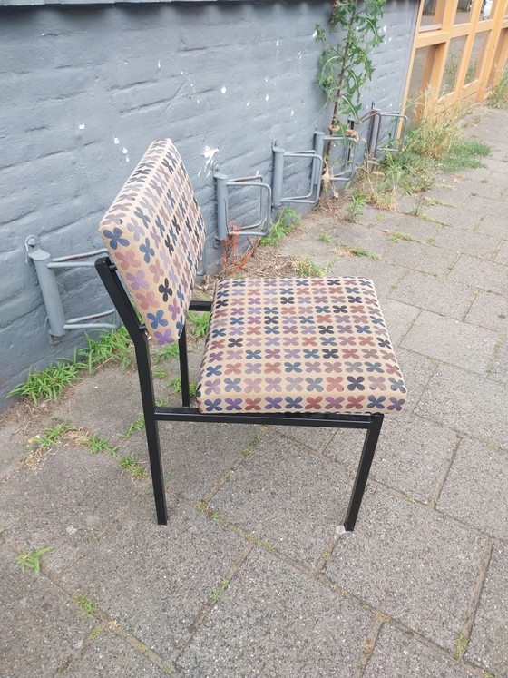 Image 1 of 1 set di 4 sedie da pranzo Martin Visser per 't Spectrum, anni '60, con rivestimento originale.