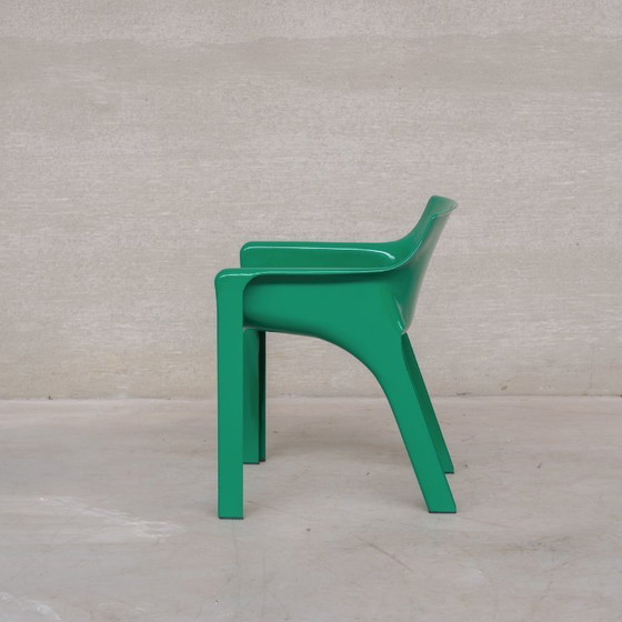 Image 1 of Set di sei sedie da pranzo "Gaudi" di Vico Magistretti, metà del secolo scorso