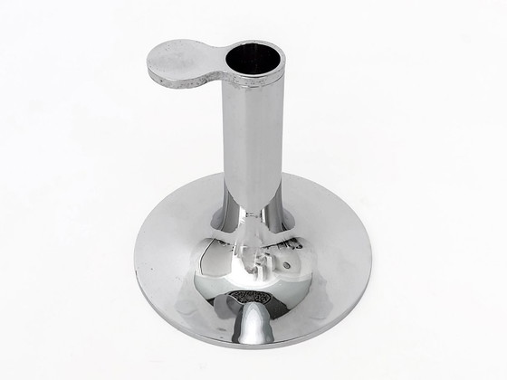 Alessi candlestick – Candle holders, Metal, rvs (photo 3 of 9)
