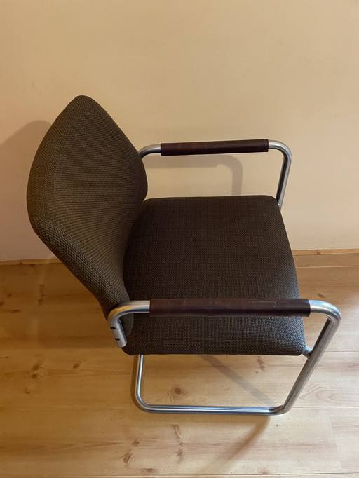 6x Vintage Tube Frame Chair