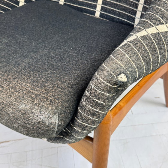 Image 1 of Pair of Julia Gaubek High-Back Armchairs, 1960s