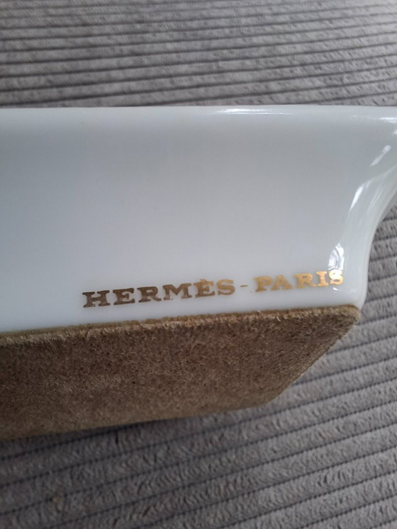Hermès Monkeys Bamboo Piccolo Posacenere Svuotatasche in Porcellana Stampata – Accessori da tavola (photo 16 of 17)