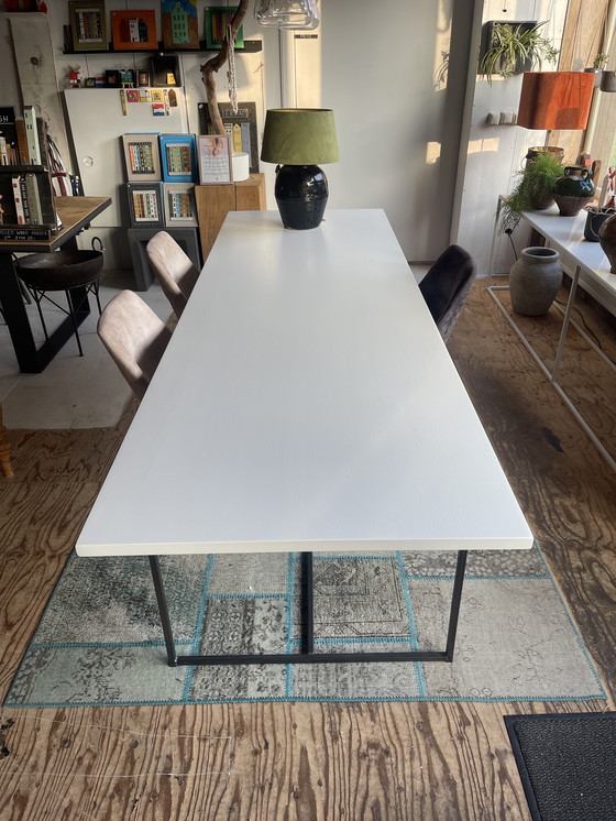 Image 1 of Tavolo da pranzo di design 280 x 90 cm. Rovere massello