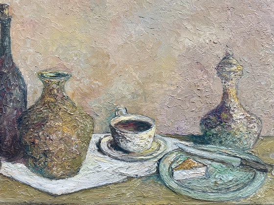 Image 1 of Pittura a olio post-impressionista