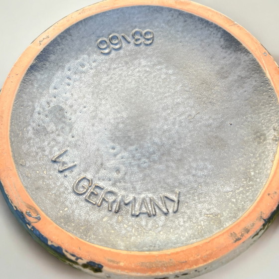 Image 1 of Vaso per fiori in ceramica/Stele per fiori Ruwel-Werke di metà secolo, realizzato nella Germania occidentale negli anni &#39;60 