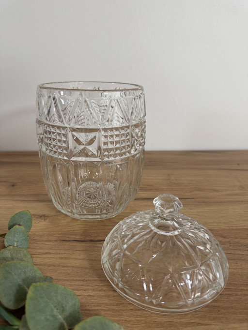 Grote vintage snoepkom