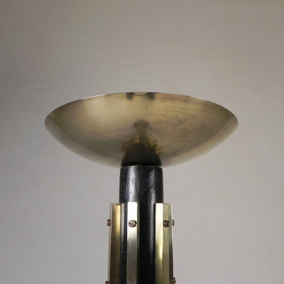 Image 1 of Großer, stehender Art-Deco-Kerzenständer, 1930er Jahre