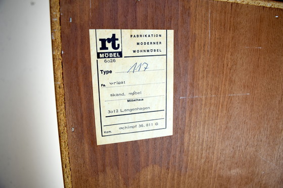 Image 1 of Cassettiera danese in teak, credenza vintage, credenza di metà secolo