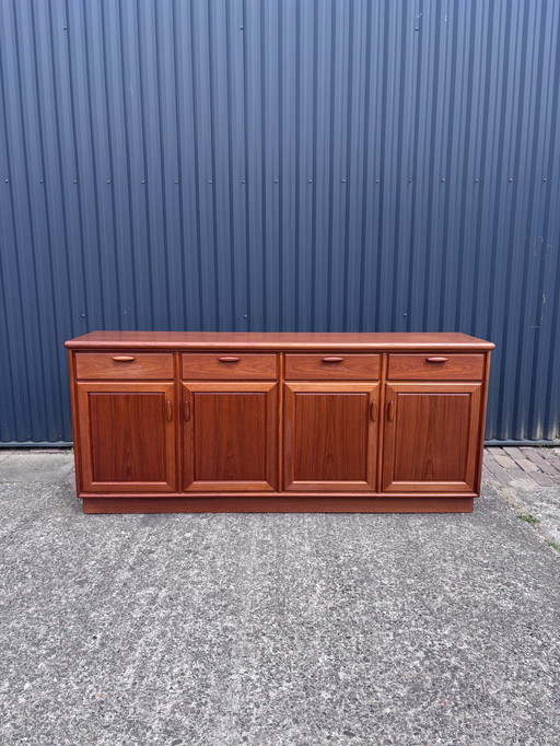 Vintage lowboard dressoir teak