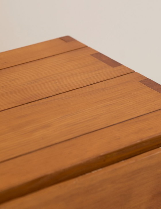 Image 1 of Cassettiera Regain Savoie Collection in pino massello, vintage, circa 1975