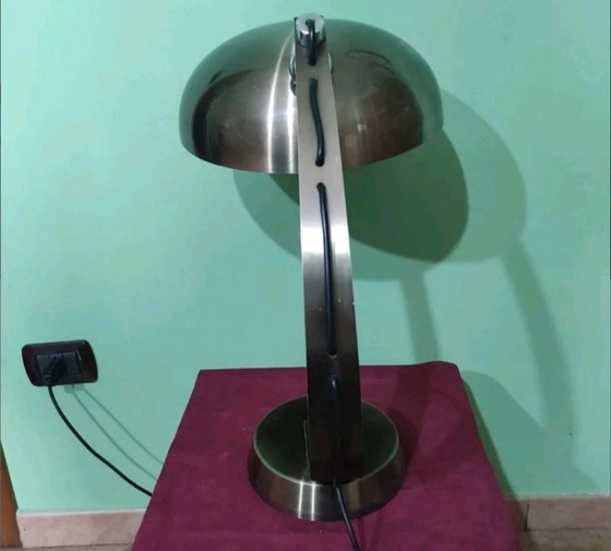 Angelo Lelli Arredoluce Lampe – Tischlampen, Metal (photo 4 of 7)