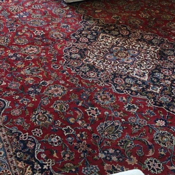 Hand-knotted Persian Keshan Rug 382 × 284 cm with Certificate – Rugs & carpets, Textile (photo 5 of 5)