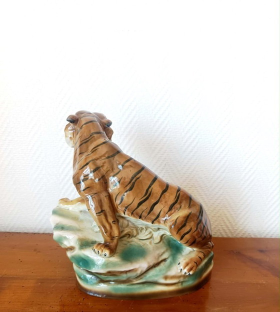 Image 1 of Ceramic tiger circa 1940/1950