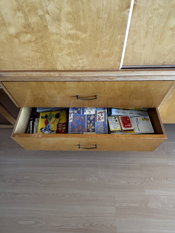 Image 1 of Original vintage buffet cabinet