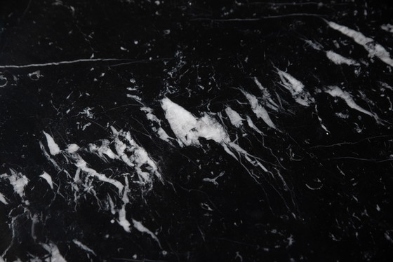 Originele Ronde Knoll Tulip Eettafel (120cm) In Nero Marquina Glanzend In NIEUWSTAAT!! Eero Saarinen (photo 14 of 15)